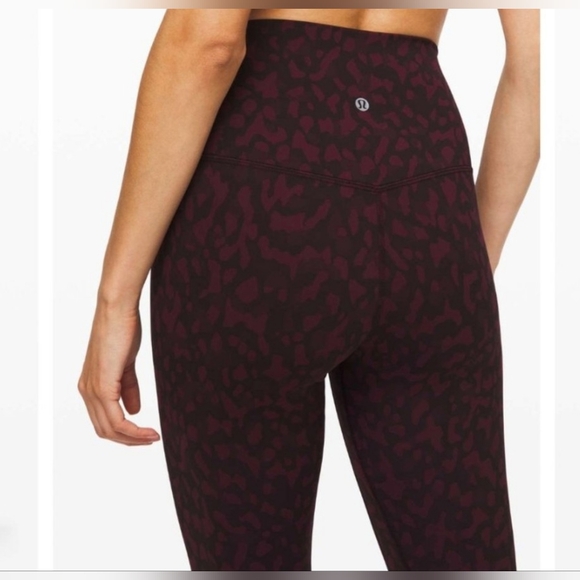 Lululemon Align Pant II 25" Formation Camo Dark Adobe Multi - Picture 1 of 14